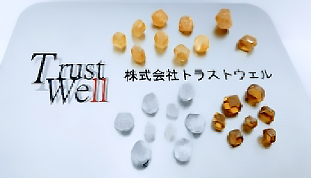 トラストウェル製 大型合成単結晶ダイヤモンドシリーズ